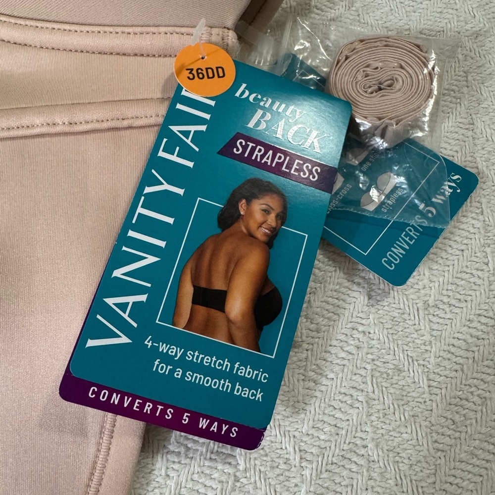 Vanity Fair Beauty Back Strapless Bra